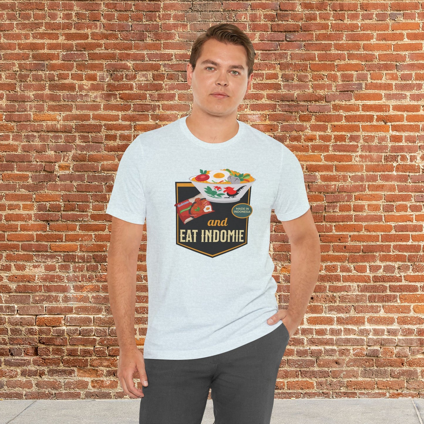 Eat Indomie Shirt, Funny Indonesian Noodles Tee