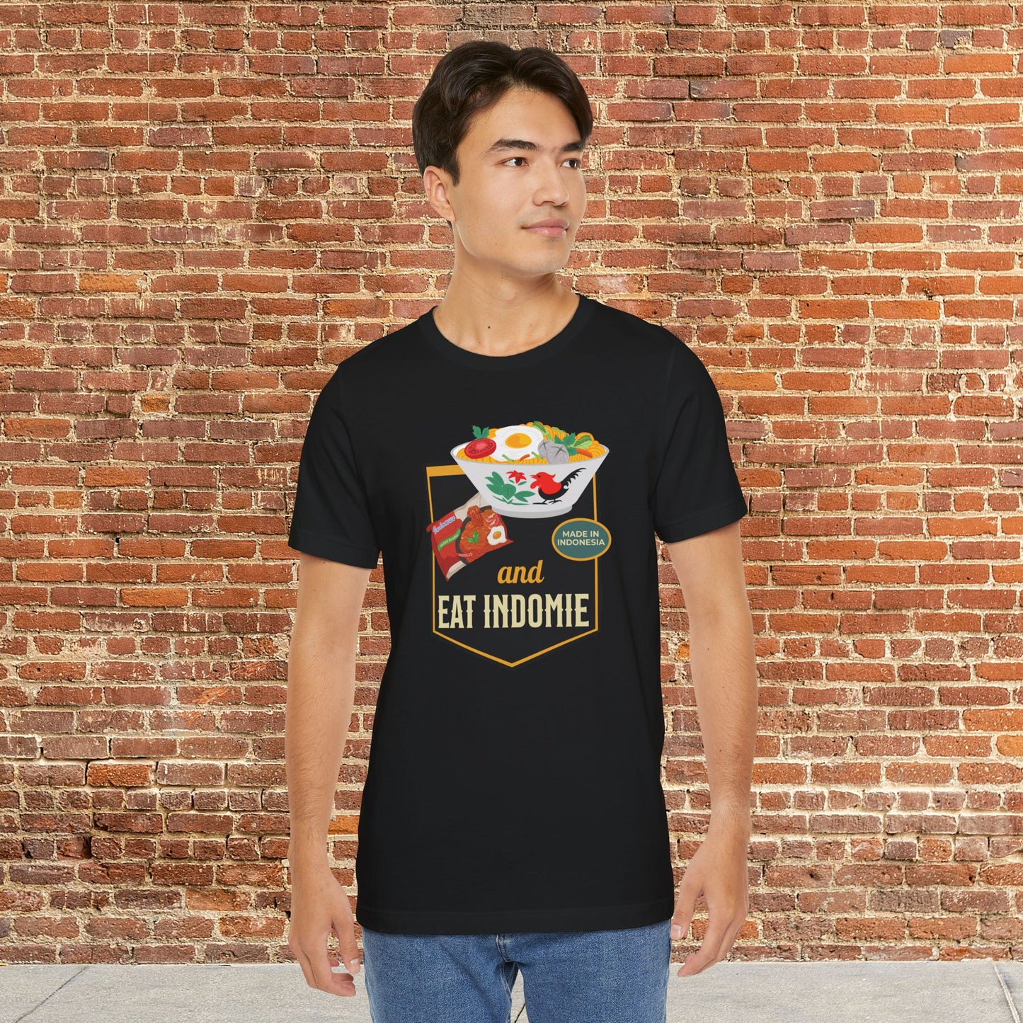 Eat Indomie Shirt, Funny Indonesian Noodles Tee