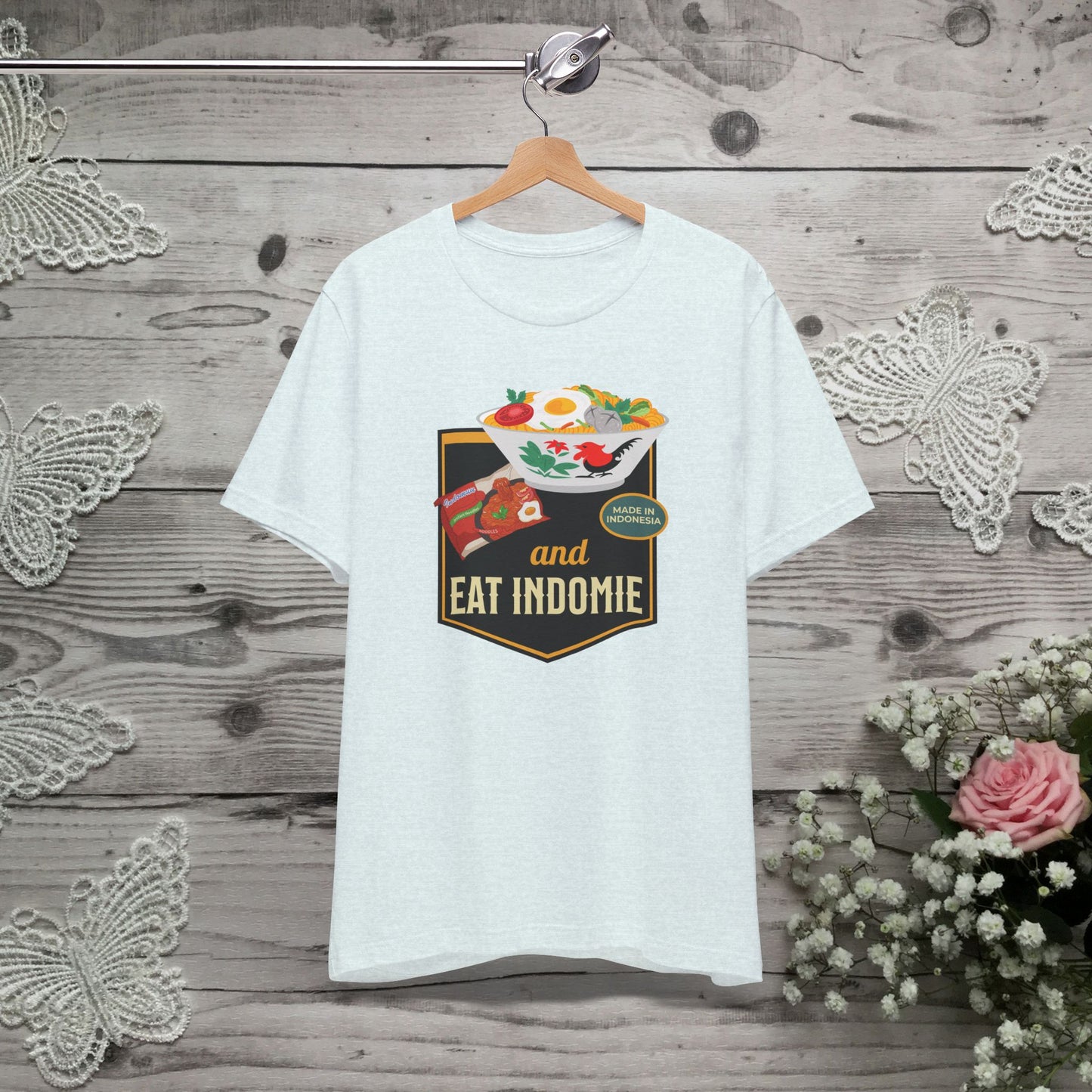 Eat Indomie Shirt, Funny Indonesian Noodles Tee