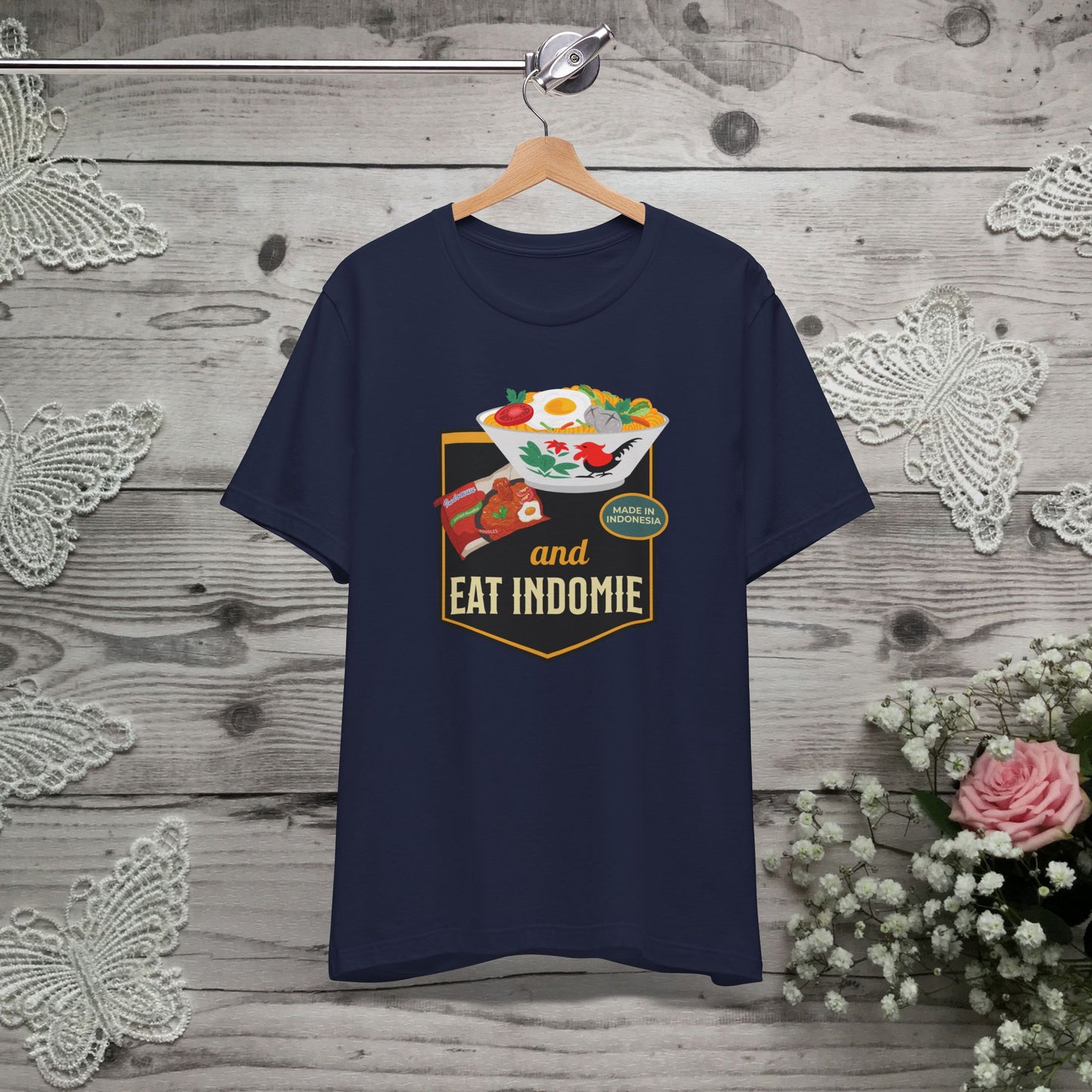 Eat Indomie Shirt, Funny Indonesian Noodles Tee