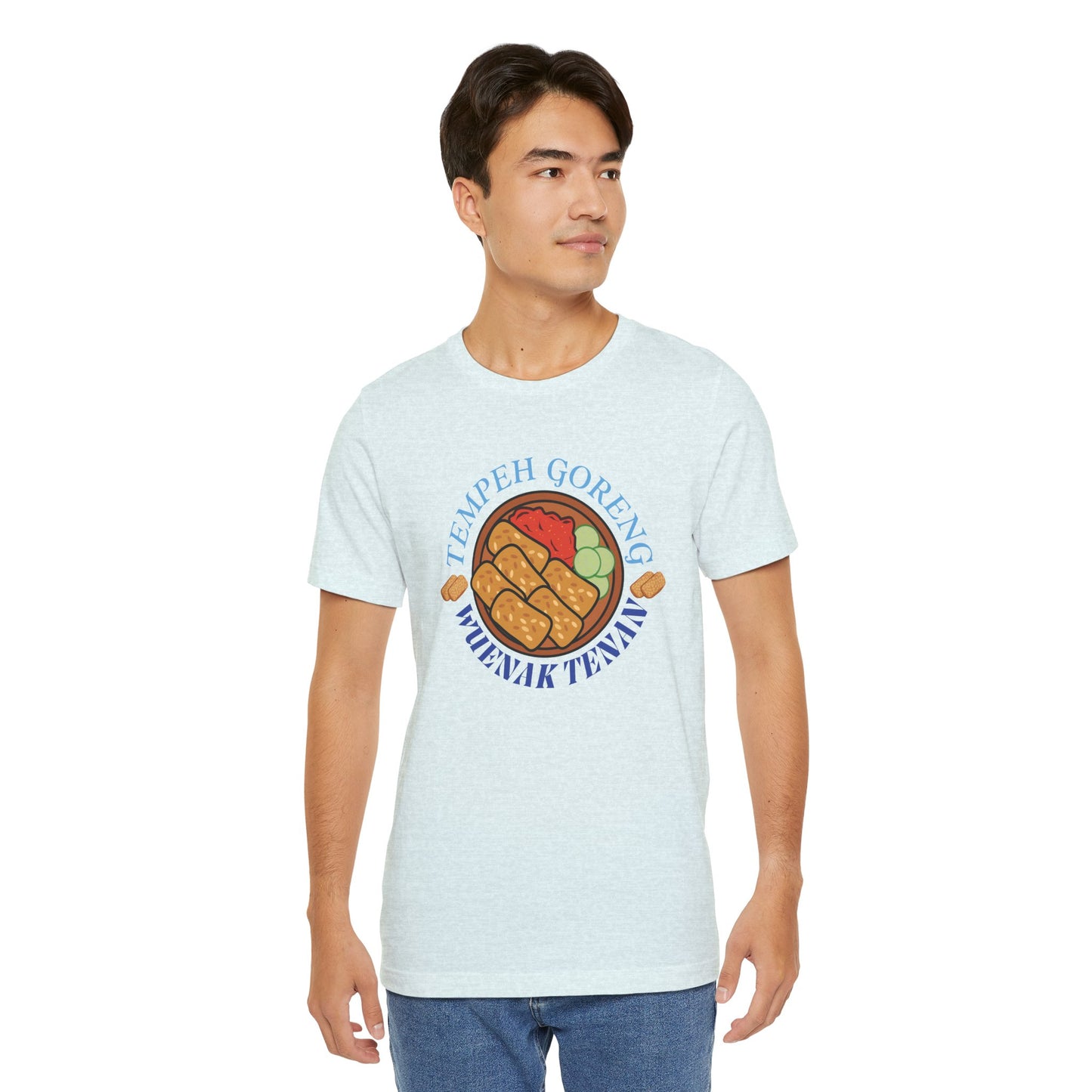 Tempeh Goreng Wuenak Tenan Shirt, Funny Indonesian Foodie Tee