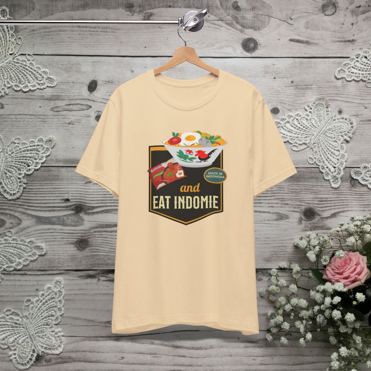 Eat Indomie Shirt, Funny Indonesian Noodles Tee