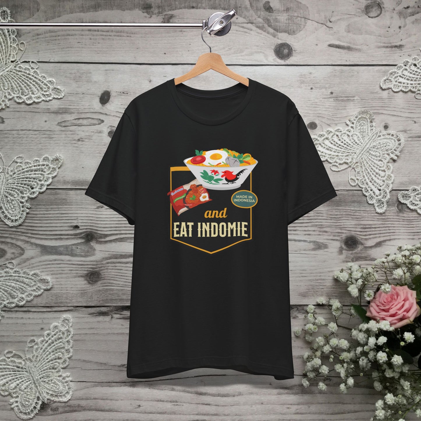 Eat Indomie Shirt, Funny Indonesian Noodles Tee