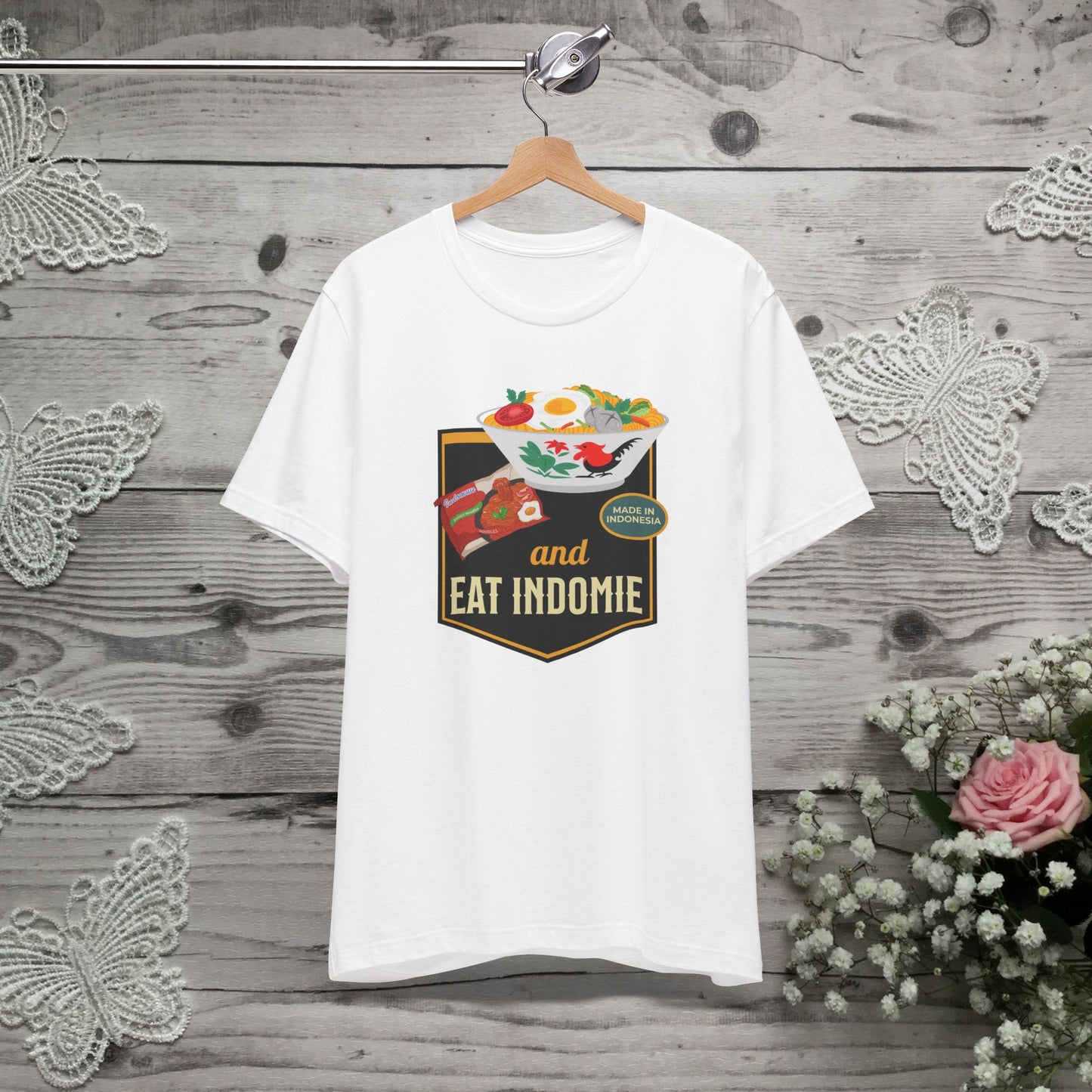 Eat Indomie Shirt, Funny Indonesian Noodles Tee