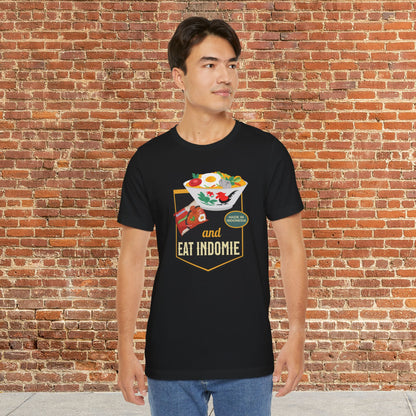 Eat Indomie Shirt, Funny Indonesian Noodles Tee