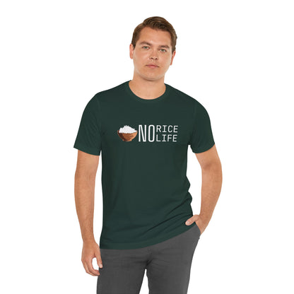 No Rice, No Life Graphic Shirt, Gift for Food Lovers and Rice Enthusiasts
