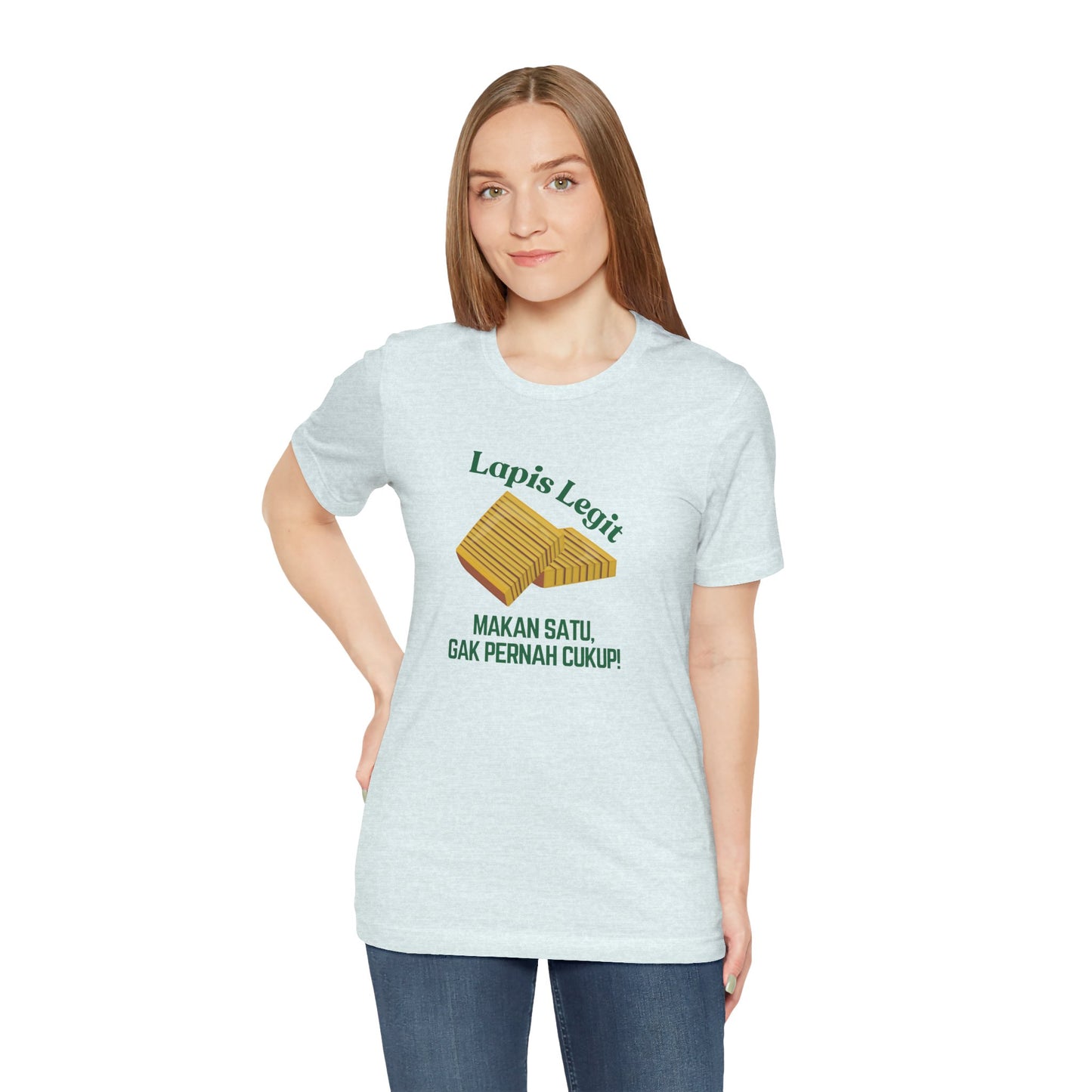 Lapis Legit Makan Satu Gak Pernah Cukup Shirt, Indonesian Layer Cake Lover Tee